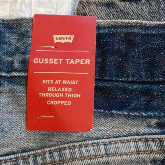 Levi’s denim jeans Gusset Taper size 30 NWT Levi’s altered - Picture 9 of 15